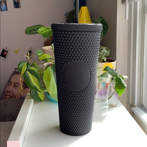 NWT black studded starbucks tumblr